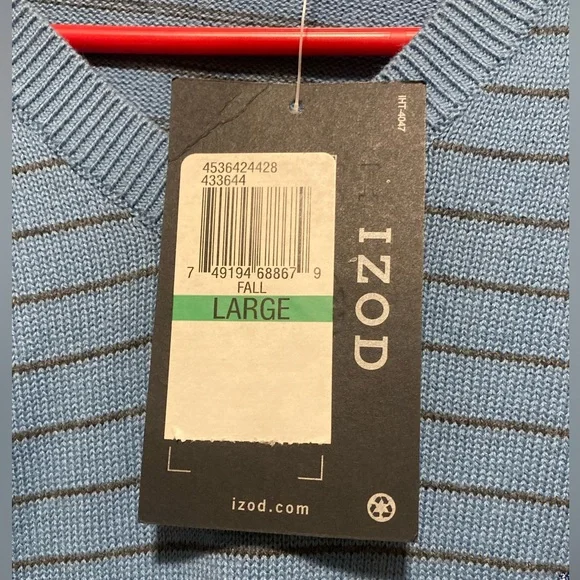 Izod Men’s Sweater - Picture 4 of 6